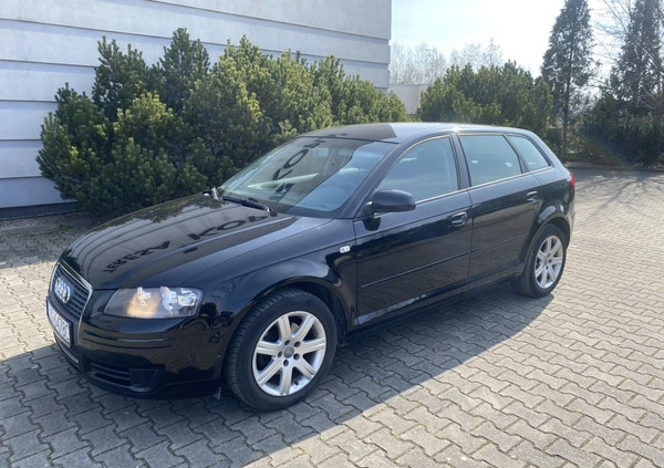 Audi A3 cena 21900 przebieg: 126000, rok produkcji 2008 z Łask małe 326